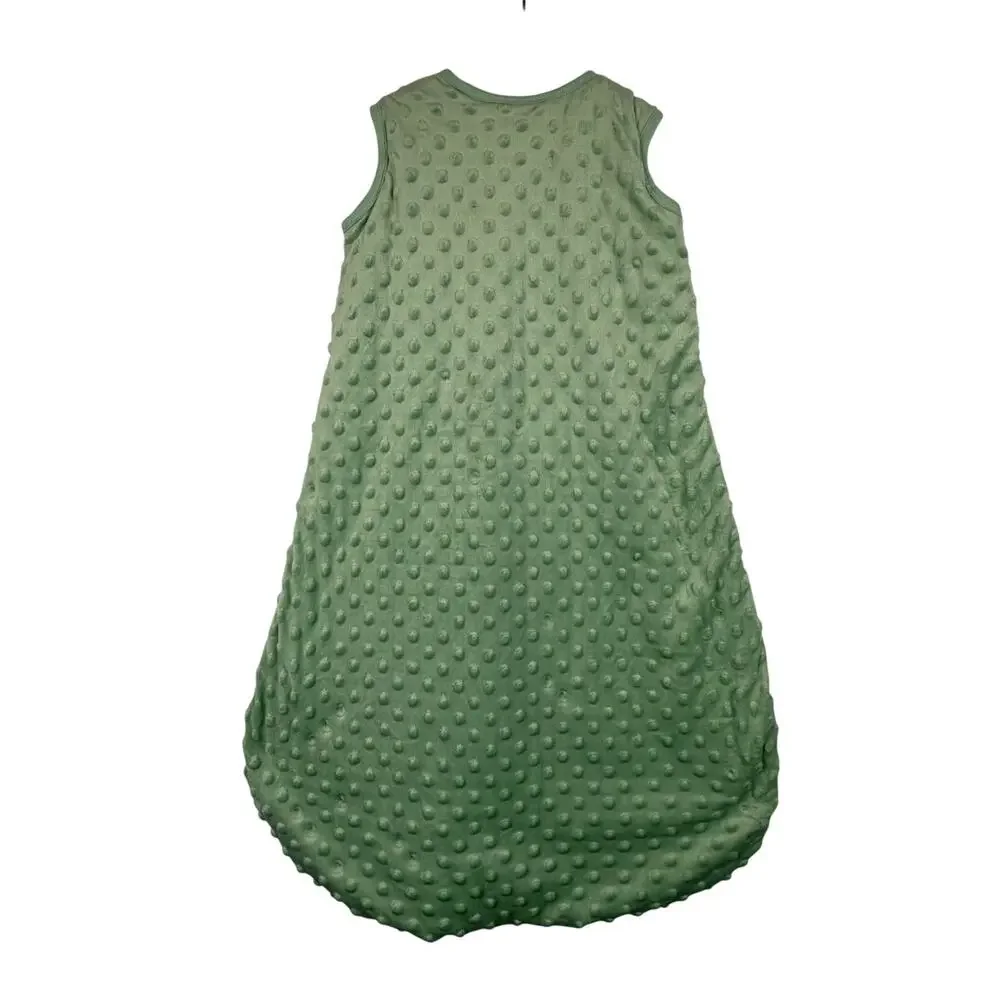 FILLEEP Baby Sleep Bag Sack Infant‎ Green Size L 12-18mo 2-Way Zipper Warm Cozy